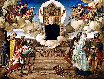 Religion - The Vision of Sir Galahad and his Company
