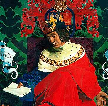 (3) John Cabot and his sons receiving a charter from Henry VII to search for new
