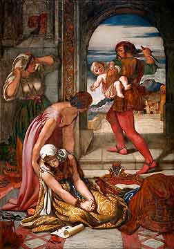 Griselda's first Trial of Patience, from The Canterbury Tales