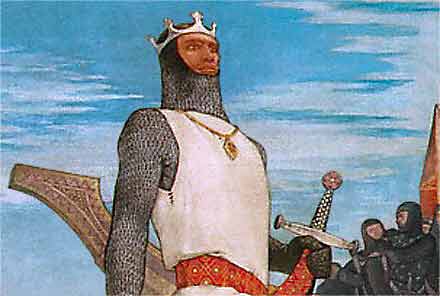 (3) Richard I leaving England for The Crusades