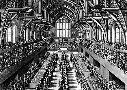 Ceremonies within Westminster Hall