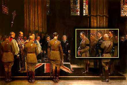 (5) The Burial of the Unknown Warrior in Westminster Abbey