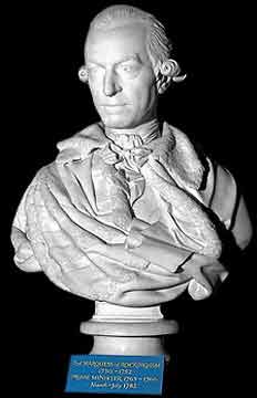 Charles Watson-Wentworth, 2nd Marquis of Rockingham (1730-1782) Whig Prime Minister 1765-1766, 1782