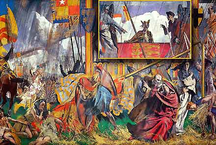 (2) King John assents to Magna Carta