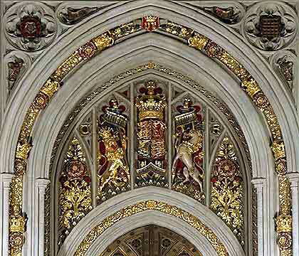 Archway to the Lords Chamber