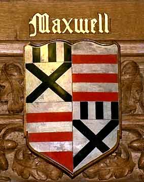 (2) Shields beneath the gallery