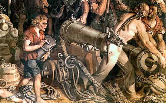 (5) 'The Death of Nelson' by Daniel Maclise